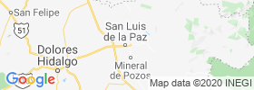 San Luis De La Paz map